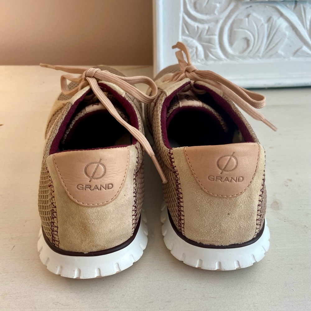 Cole Haan ZeroGrand Women's Tan Sneakers Tennis Shoes 8.5 - Picture 4 of 10